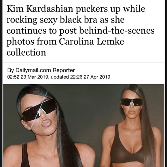 Carolina Lemke X Kim Katdashian Sunglasses - Picture 4 of 6